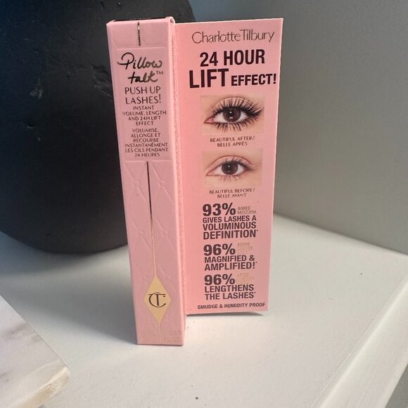 BNIB Charlotte Tilbury Pillow Talk Push Up Lashes Mascara - Black - Picture 2 of 3